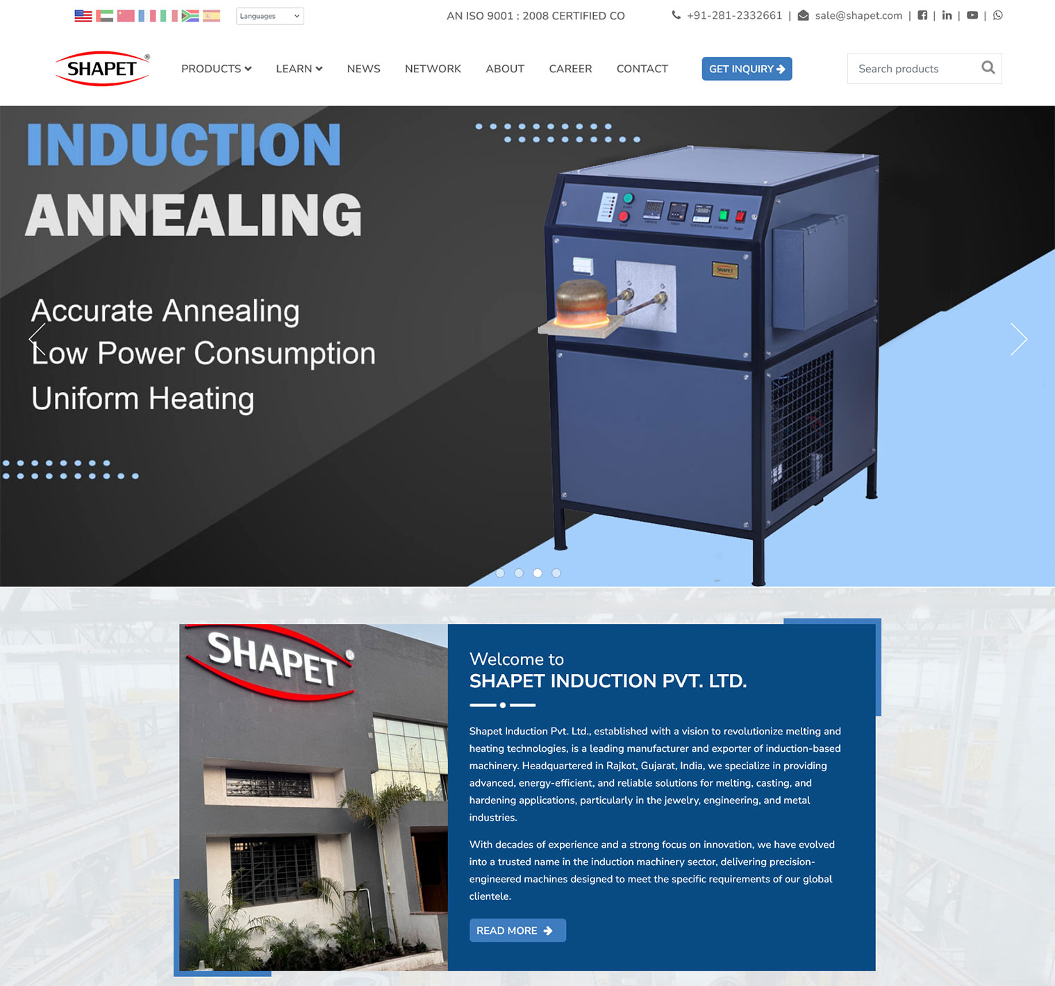 Shapet Induction Pvt. Ltd.